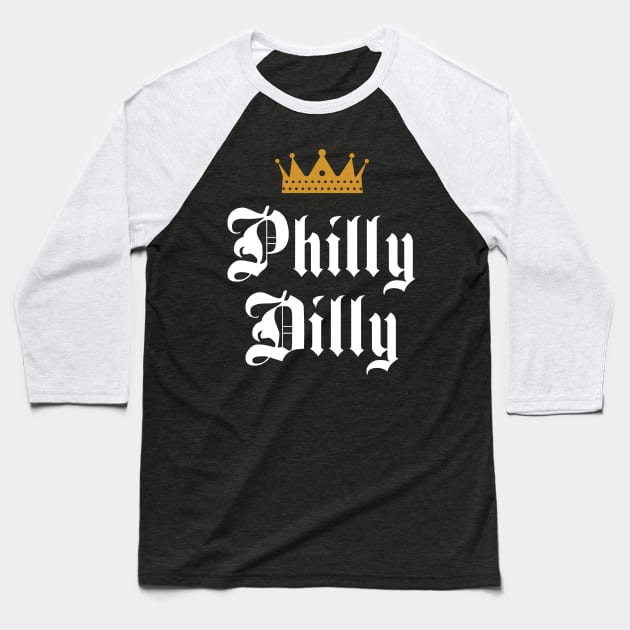 Philly Dilly Baseball T-Shirt by boldifieder